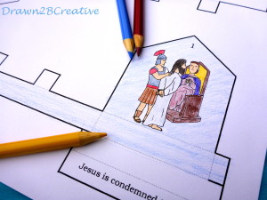 40 Days of Free Lenten Printables: Stations 1 and 2 Printable Grottos ...